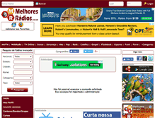 Tablet Screenshot of melhoresradios.com.br